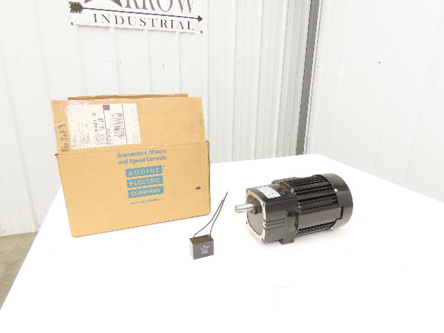 Bodine 48X5BFCI-F2 Gearmotor 15:1 Ratio 1/4Hp 115V 1PH 115 RPM Output