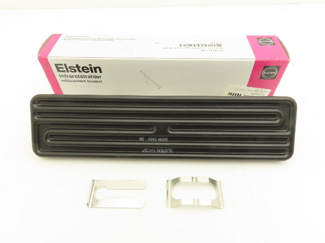 Elstein T-HTS/1 BK Ceramic Infrared Radiant Heater Flat 600W 230V