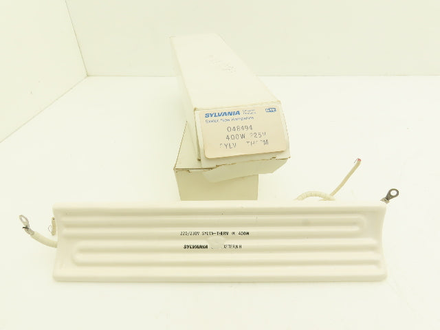 Sylvania Sylva-Therm Ceramic Infrared Radiant Heater Curved 400W 230V Lot Of 2