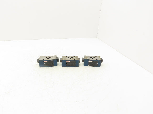 Rexroth Z2S 6-2-64/V Hydraulic Check Valve Sandwich Pilot Operated Lot of 3