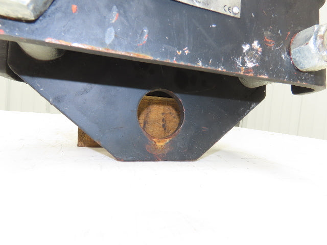 CM CBTP 2-Ton 4000lbs Plain Type Manual Push Trolley 3-1/2" Flange I Beam