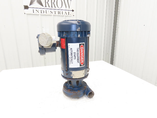 Leeson A6T34XC25J P Centrifugal Pump 1.25x1"NPT 1.5Hp 3450 RPM 230/460V 3PH 56C