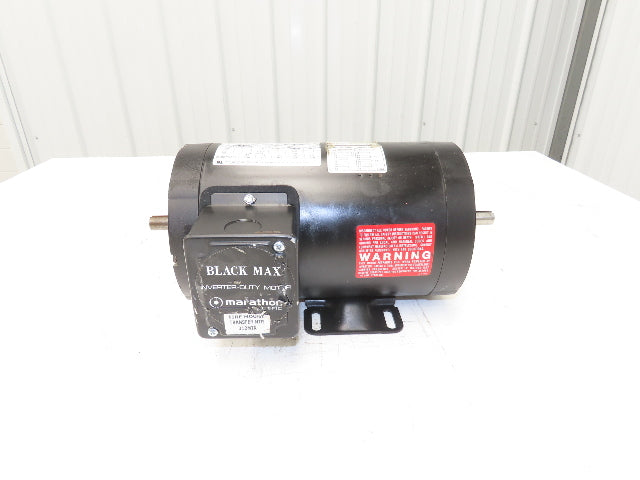 Marathon 56H17T5302 Black Max AC Motor 1Hp 1750 RPM 230/460V 56C Inverter Duty