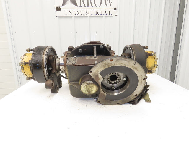 Hyster T 326037 Forklift Front Dual Wheel Drive Axle Assembly 6-Lug Off E30XL