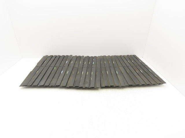 Ryson 500 Series 20" Spiral Conveyor Belt Slats Friction Lot of 25