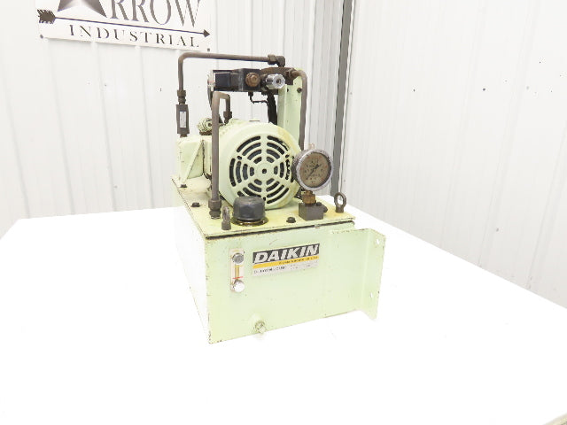 Daikin V8A 1RXT-10 Hydraulic Power Unit 25 Liter 3.5gpm 1000psi 220V 3PH