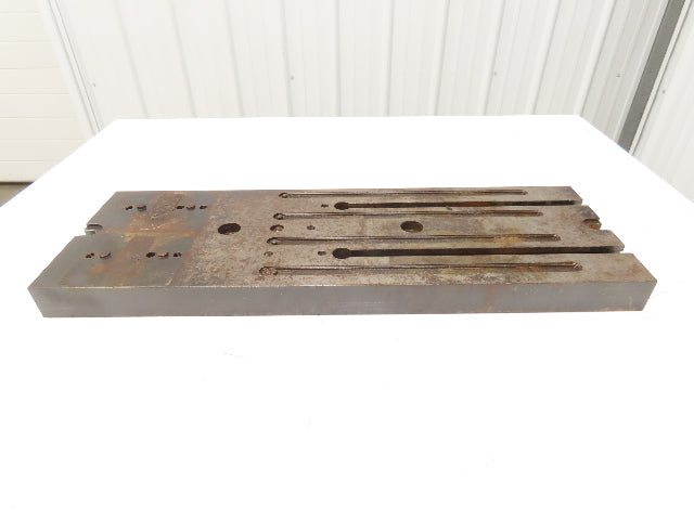 CNC Milling Machine T-Slot Table 29.55"X10" Cast Iron Slotted Fixture Plate