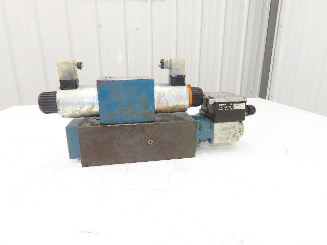 Bosch 0810001731 Proportional Directional Servo Valve W Proportional Amplifiers