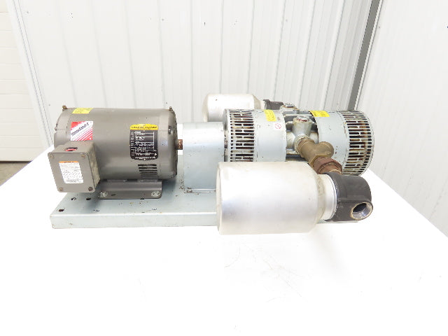 Gast M3218T 6066-V107A-T339 Rotary Oil-Less Vacuum Pump 15PSI 55CFM 5Hp 230/460V