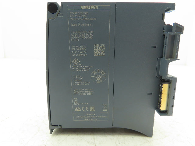 Siemens 6ES7 515-2FM01-0AB0 SIMATIC S7-1500 CPU 1515F-2 PN Processor 75KB/3MB