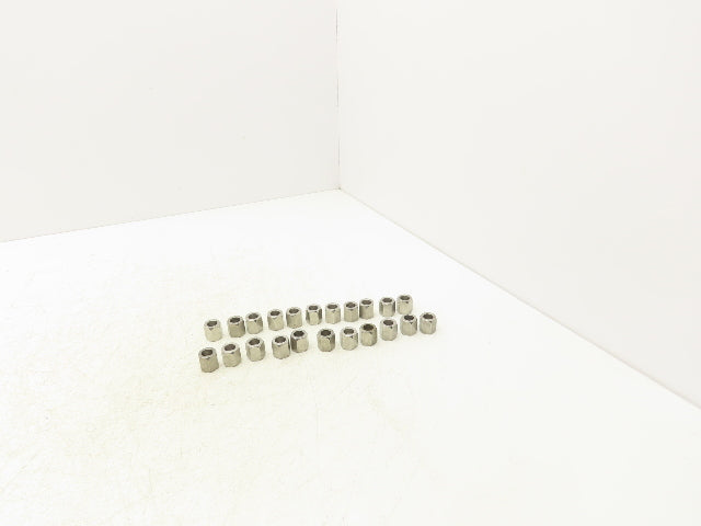Parker 6BTX-SS JIC 37° Flare Hex Nut 11/16" UN/UNF-2B Female Thread Lot of 22