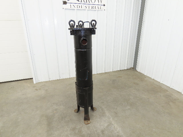 Hydraulic Basket Strainer #2 Bag Filter 2"NPT 40"L Steel Vessel