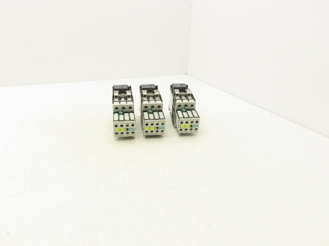 Siemens 3ZX1012-0RT02-1AA1 Motor Starter Contactor 20Hp 690V 120V Coil Lot Of 3