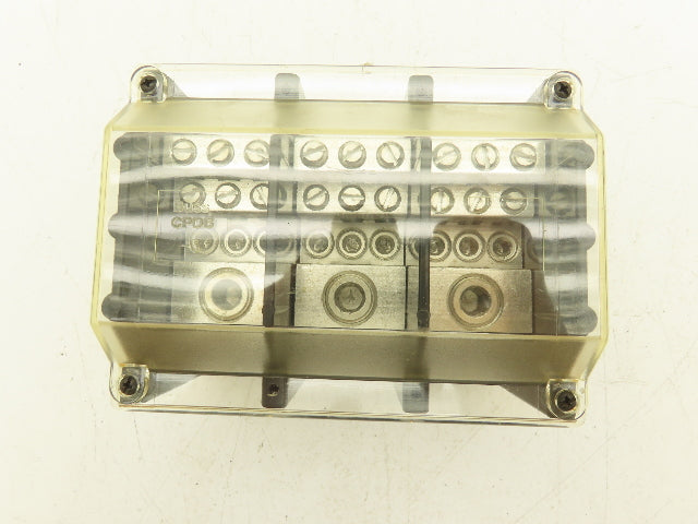 Buss Bussman 16371-3 3-Pole Power Distribution Block 600VAC 600VDC 310A