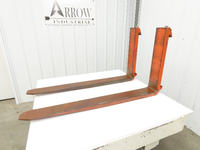 Cascade 7252032 4.75 X 48" Class 3 Steel Forklift Forks 20" Carriage 1-Pair