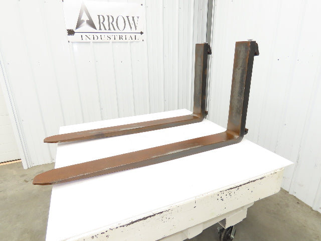 Cascade 7200032 4.75 X 48" Class 3 Steel Forklift Forks 20" Carriage 1-Pair
