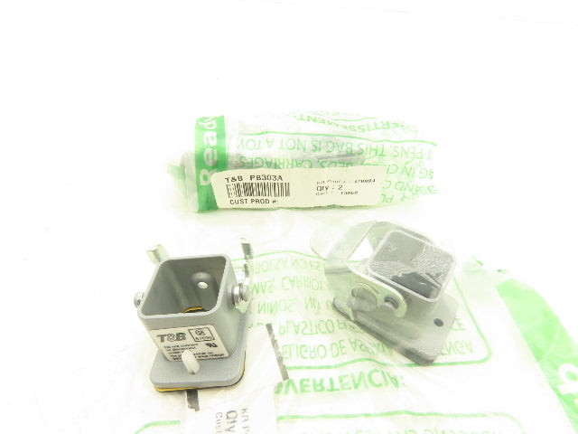 Thomas & Betts PB303A T&B Base Panel Mount 57696 Die Cast Aluminum Lot of 4