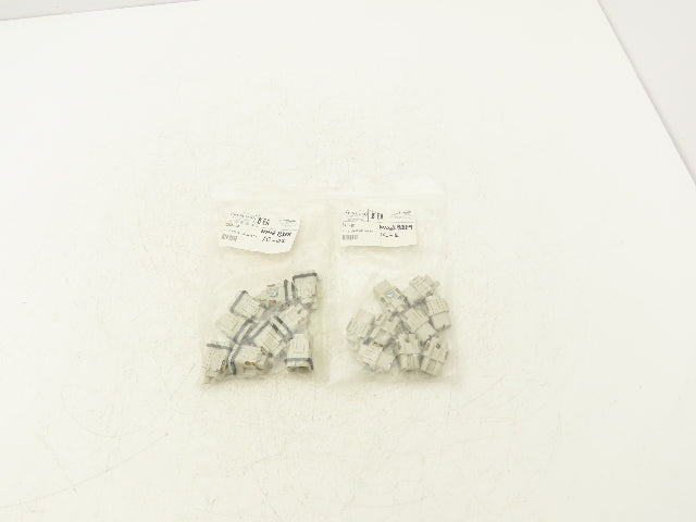 Mencom CKF-04/CKM-04 CK Series Female & Male Inserts Size 21.21 Lot of 18