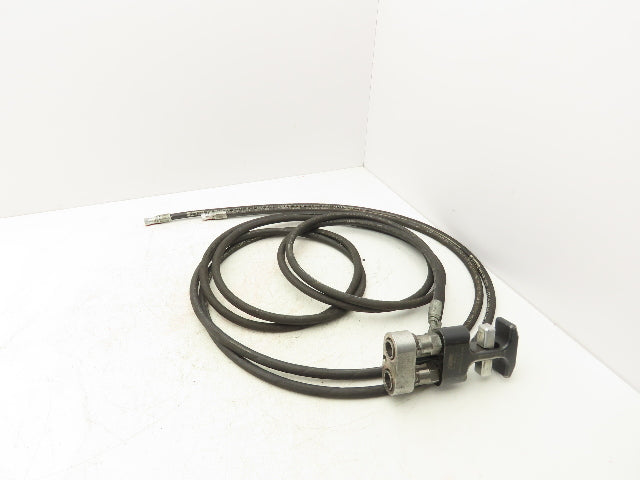 Vektek 56-0008-00 Hydraulic Pallet Fixture Decoupler Handle 5000 psi 12' Hose