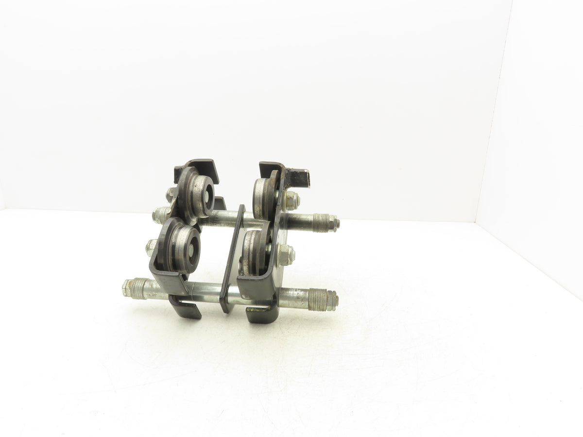 CM CBTP 1/2 Ton Manual Plain Push Trolley 2"-8.7" Flange