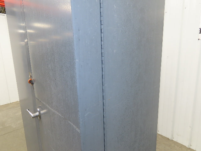 Durham DC36-4S12DS-95 Storage Bin Cabinet 14 GA 4 Shelf 36x24x72" Tool Parts