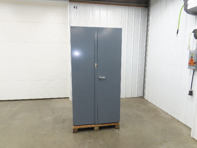 Durham DC36-4S12DS-95 Storage Bin Cabinet 4 Shelf 14 GA 36x24x72" Tool Parts