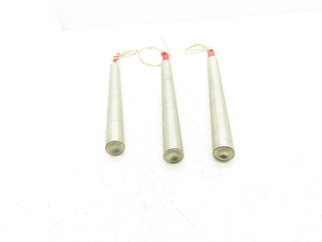 Watlow N9A26A Cartridge Heater Firerod 3/4" x 9" 350 W 240 V 10" Leads Lot of 3