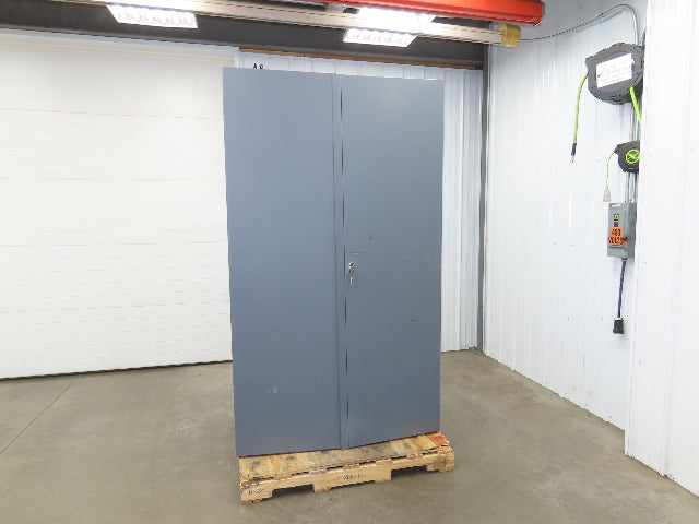 Durham SJC-DLP-4S-14DS-95 Storage Bin Cabinet 14 GA 4 Shelf 48x24x84" Tool Parts