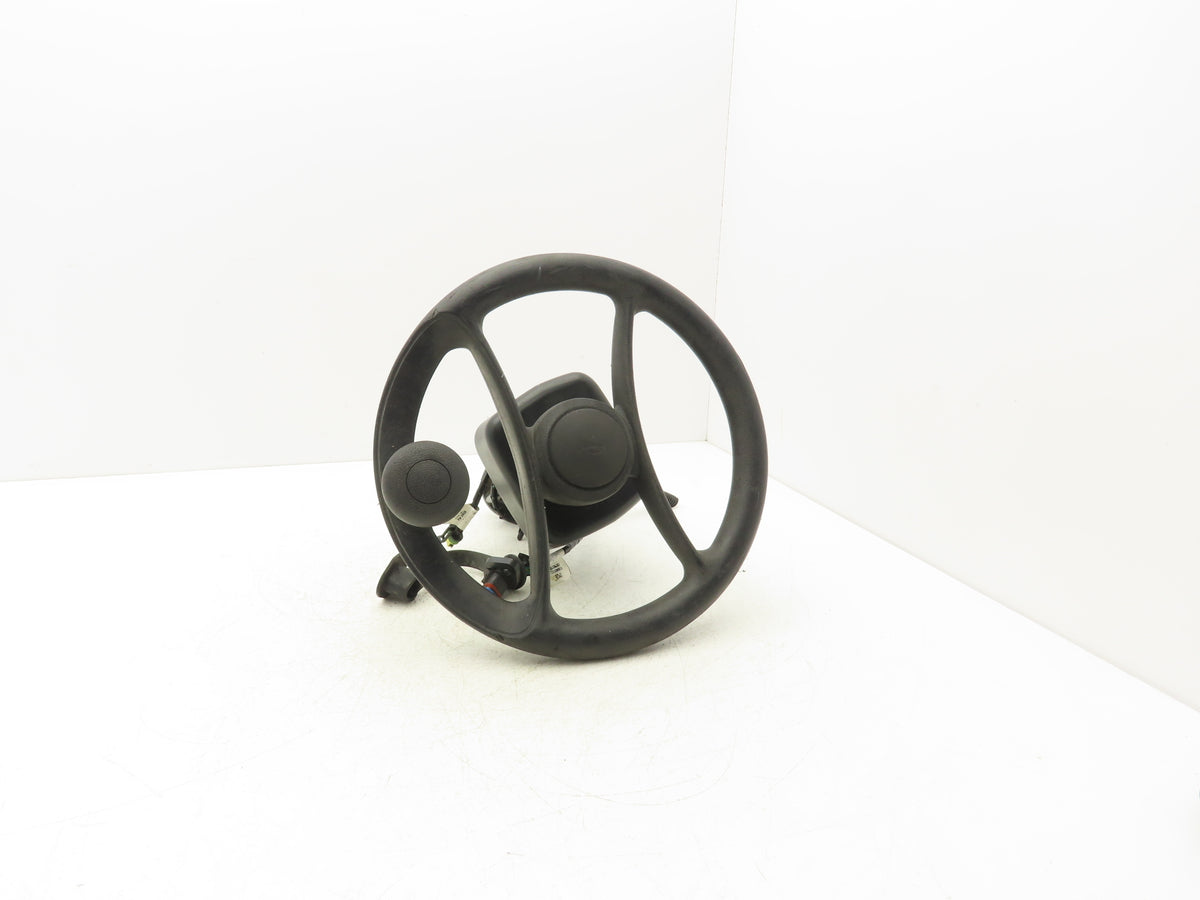 Yale Forklift Steering Wheel & Bracket Assembly Off ERC060VGN48TE088