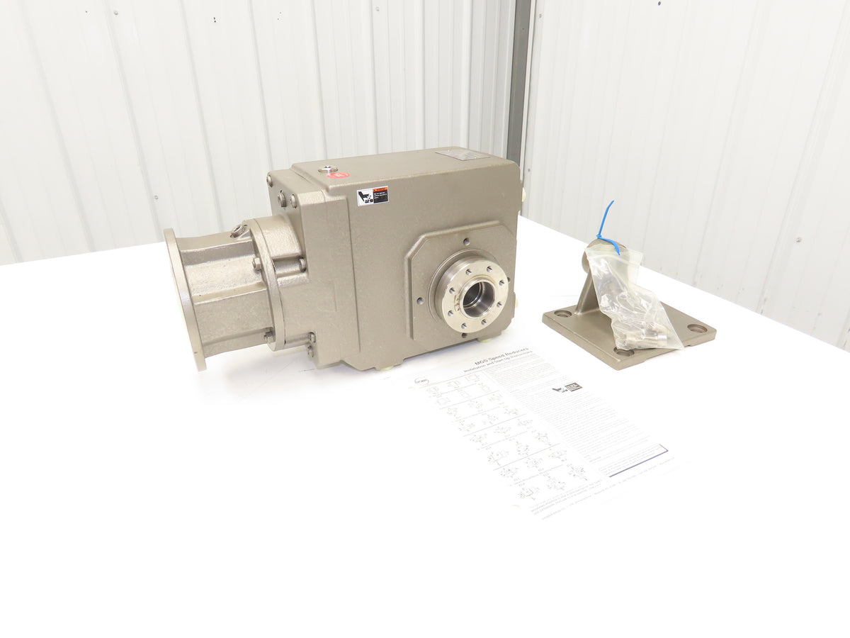 Stober K403WGD0670MR160/140B Helical Gearbox 67.3 Ratio 26rpm 2Hp Hollow Shaft