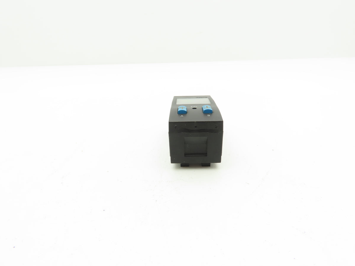 Festo SDE1-D10-G2-MS-L-PI-M12 Pressure Sensor Digital Display 15-30 VDC 1-10 BAR