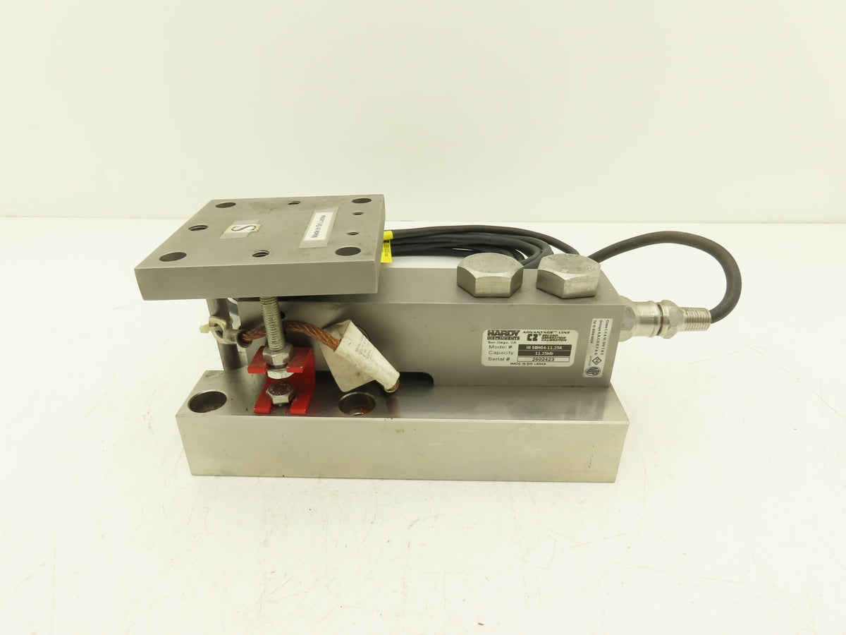 Hardy Instruments HI SBH04-11.25K Stainless Shear Beam Load Cell Sensor 11.25KLb