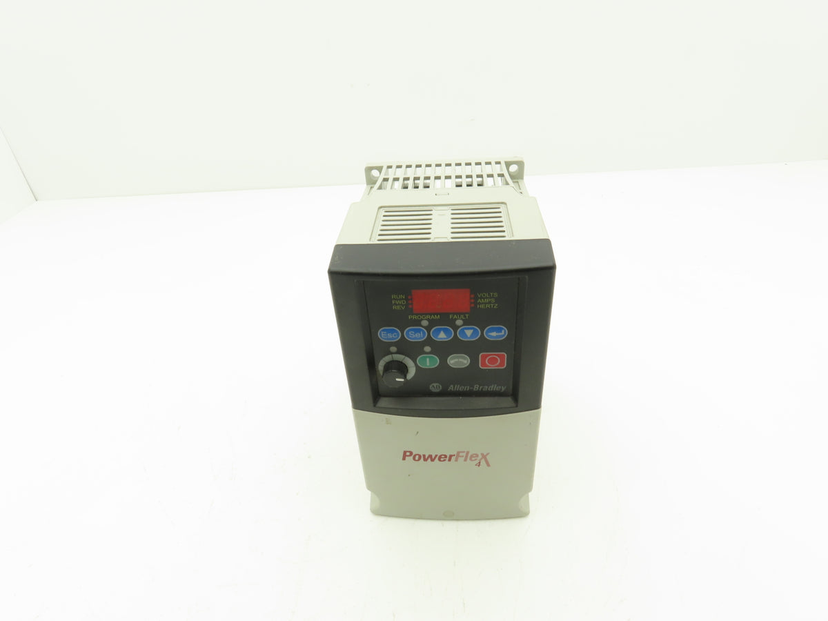 Allen Bradley 22A-D6P0N104 PowerFlex 4 AC Drive Variable Speed VFD 3Hp 480V 3PH