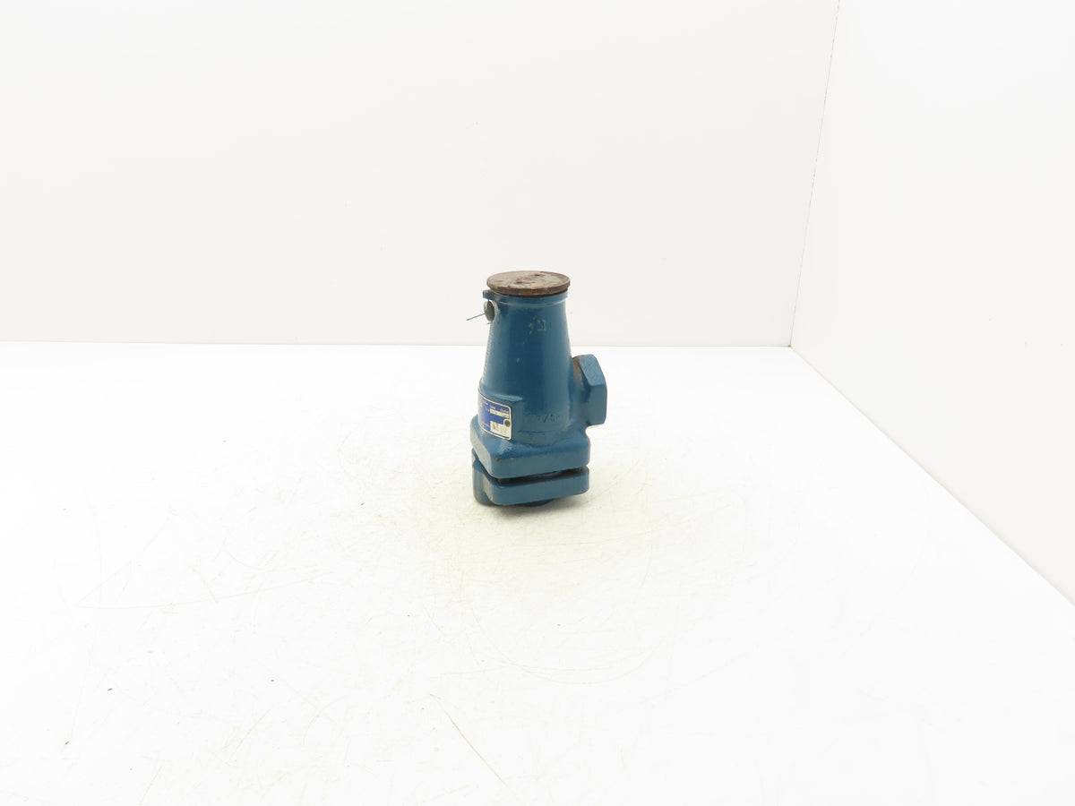 Parker H3 Safety Relief Valve 90/270 PSI 2225 SCFM 3/4" Inlet 1.25"NPT Outlet