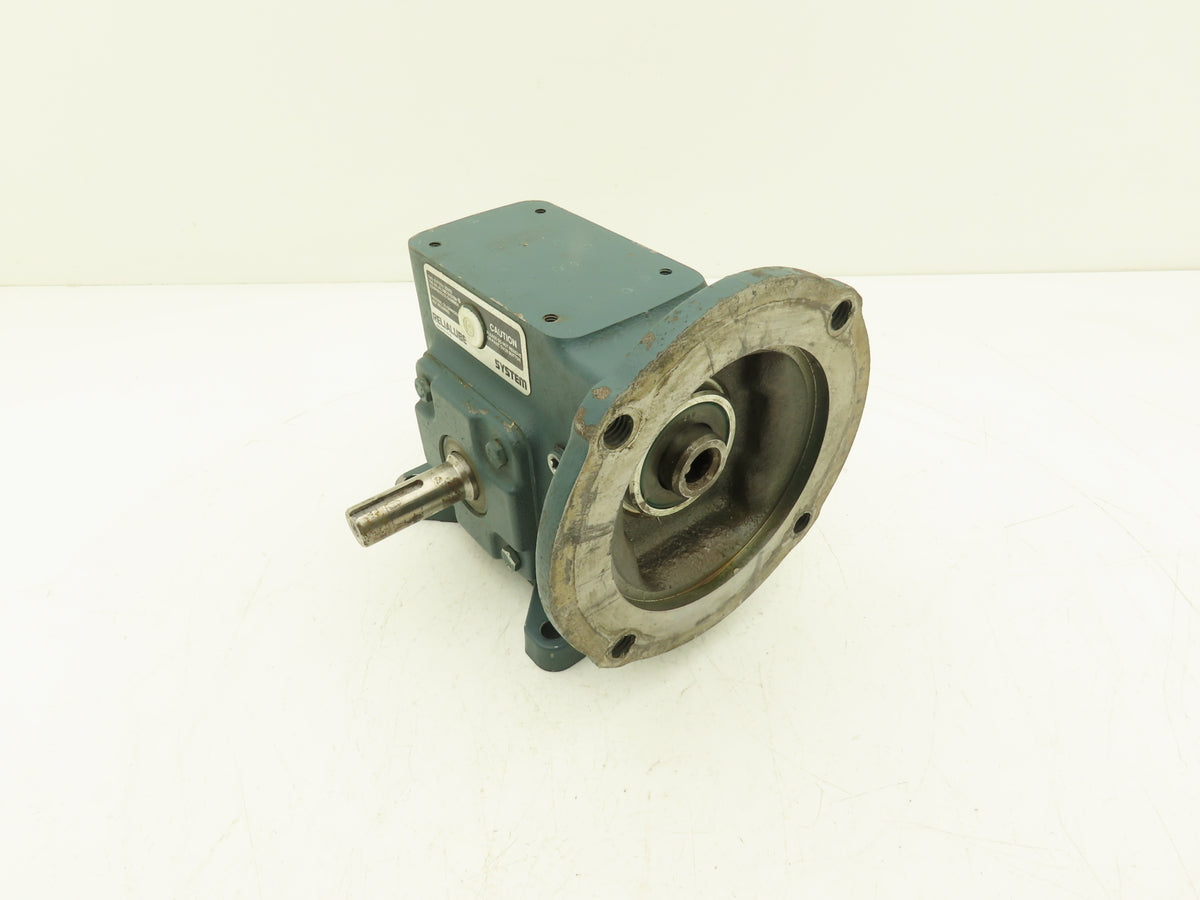 Dodge Tigear Q150B015M056K1 Worm Gearbox 15:1 Ratio 116 RPM .75Hp LH 56C