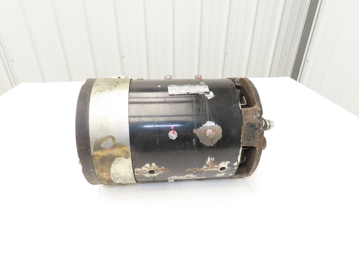 Meidensha 14310-11440-71-A Forklift Motor 36/48V 7.4/10.4kW Output Off 7FBCU18