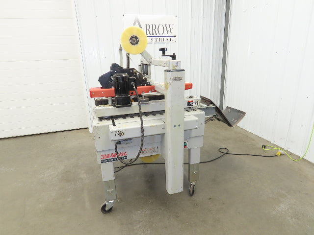 3M-Matic 800A Carton Sealer Adjustable Case Sealing System 115V Top Bottom Taper