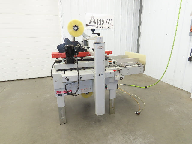 3M-Matic 800A Carton Sealer Adjustable Case Taper Sealing System 115V Top Bottom