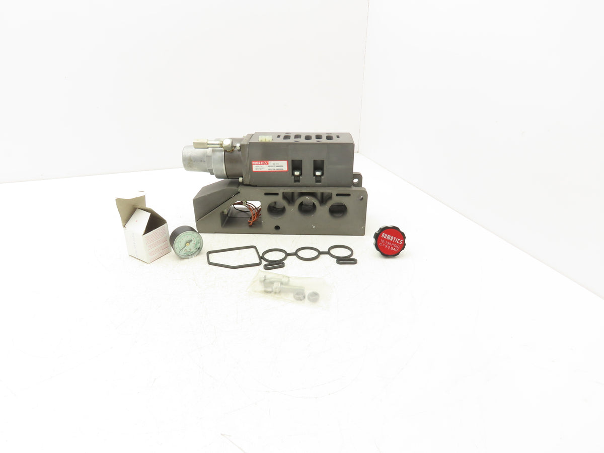 Numatics 134RS100J000000 Pneumatic Pressure Regulator Valve Block