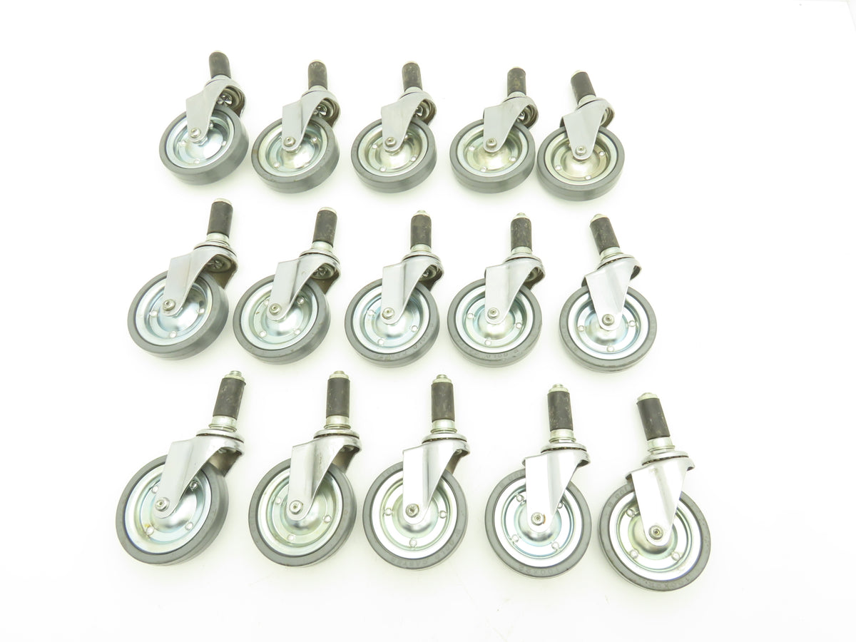 Gold Caster E-100 Swivel Caster Light Duty Industrial 100 mm x 22 mm Lot of 15