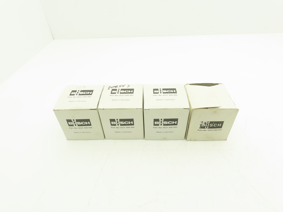 Busch 0531 000 002 Oil Filter Replacement Vacuum Lot of 4