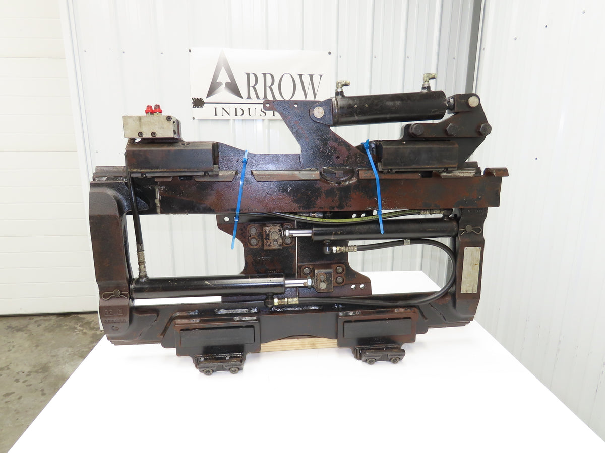 Cascade Forklift Class 3 SideShift Fork Positioner Attachment 20"x 41" W 10000lb