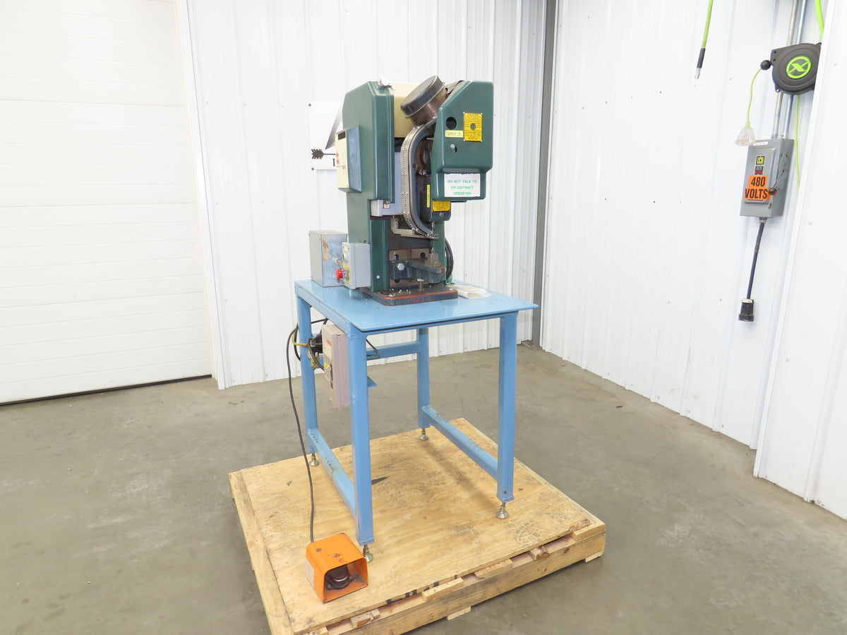 Emhart Model WT PCI Mechanical Eyelet Grommet Punch Press 115V Bench Mount