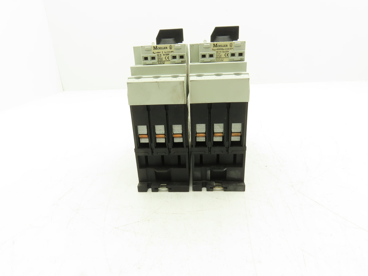 Moeller PKZM4-63 Motor Protector 55-63A 3-Pole Manual Starter 222413 Lot of 2