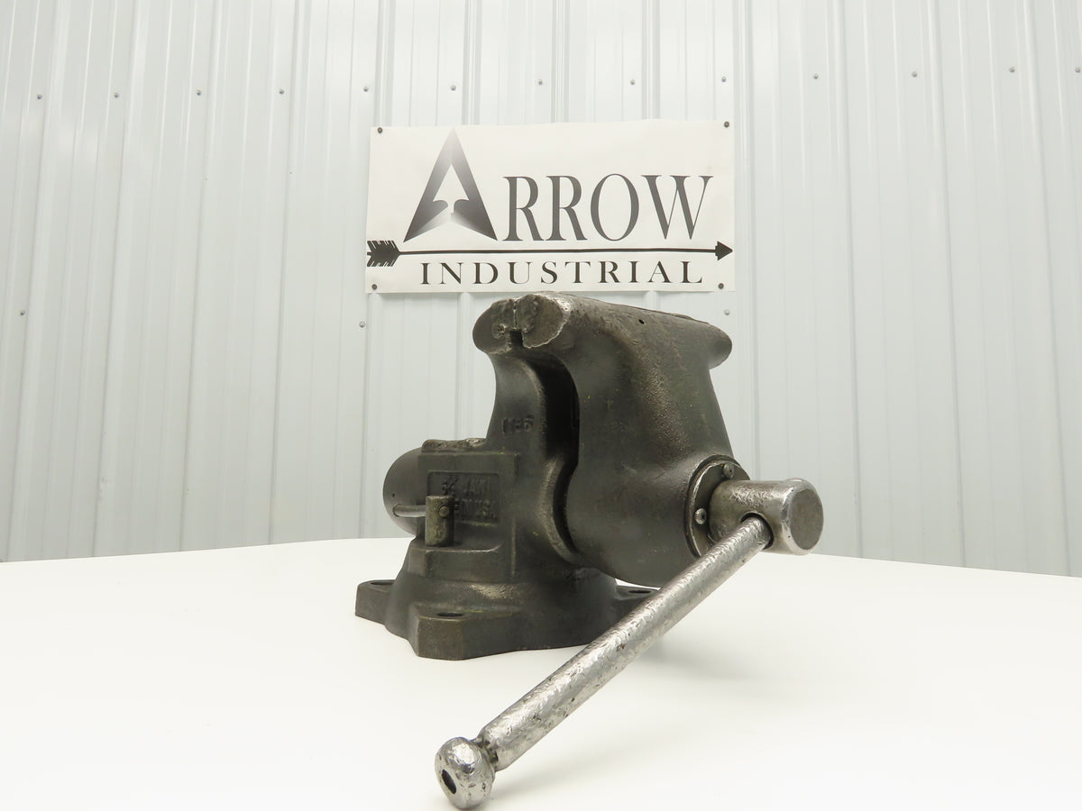 Wilton 1765 Combination Pipe Bench Vise 6-1/2" Jaw Swivel Base Bullet Tradesman