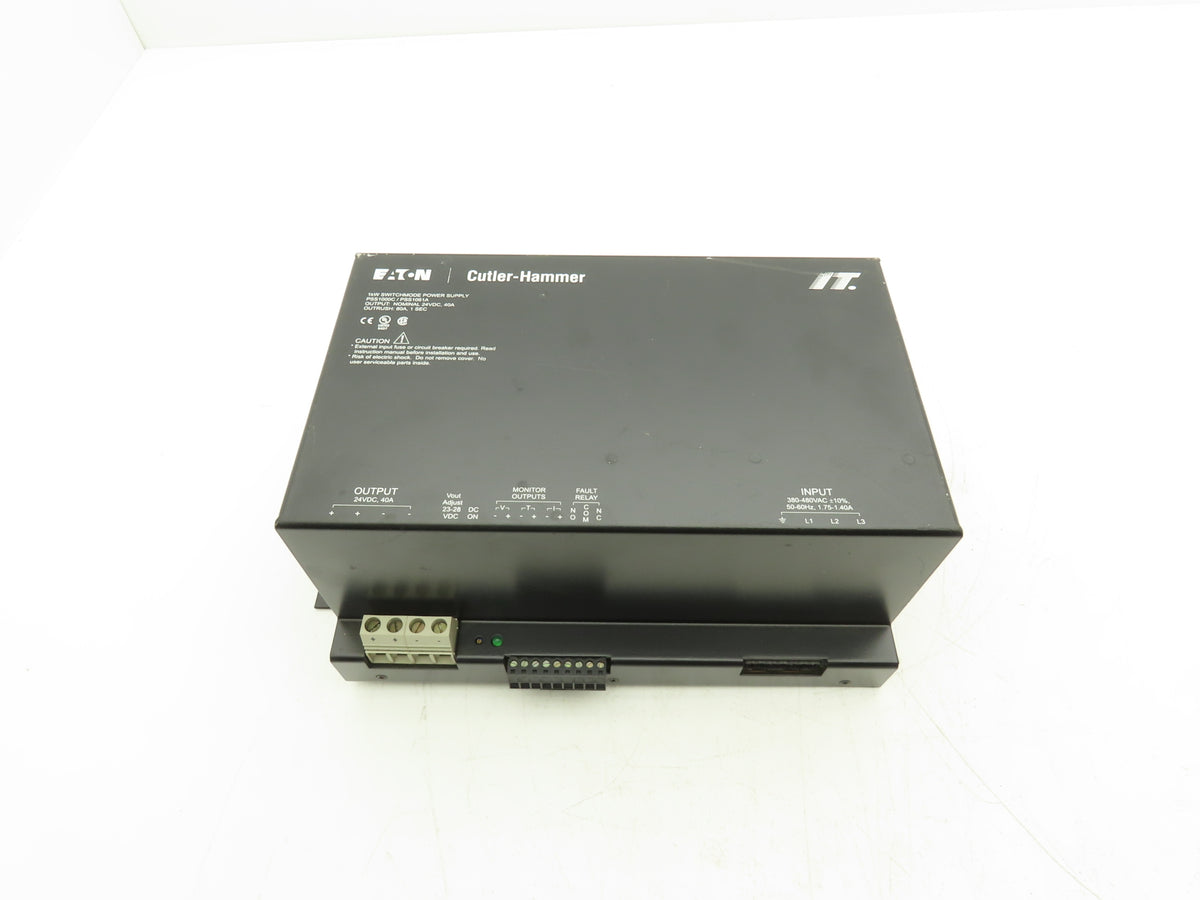 Eaton Cutler-Hammer PSS1000C / PSS1061A 1kW Power Supply 380-480VAC In 24V Out