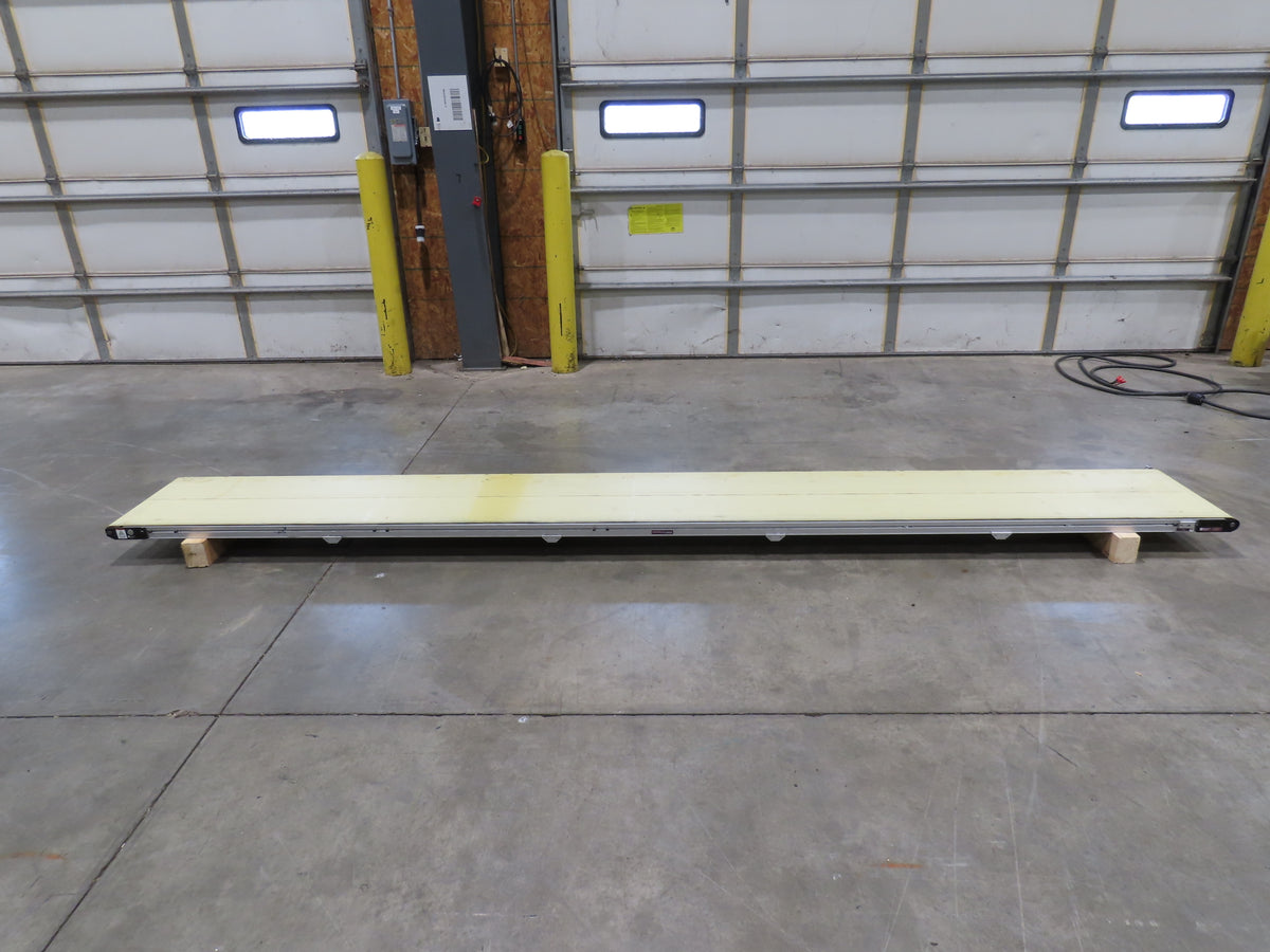 QC Industries 18"x 13'L Flat Belt Conveyor Automation Series No Drive Motor