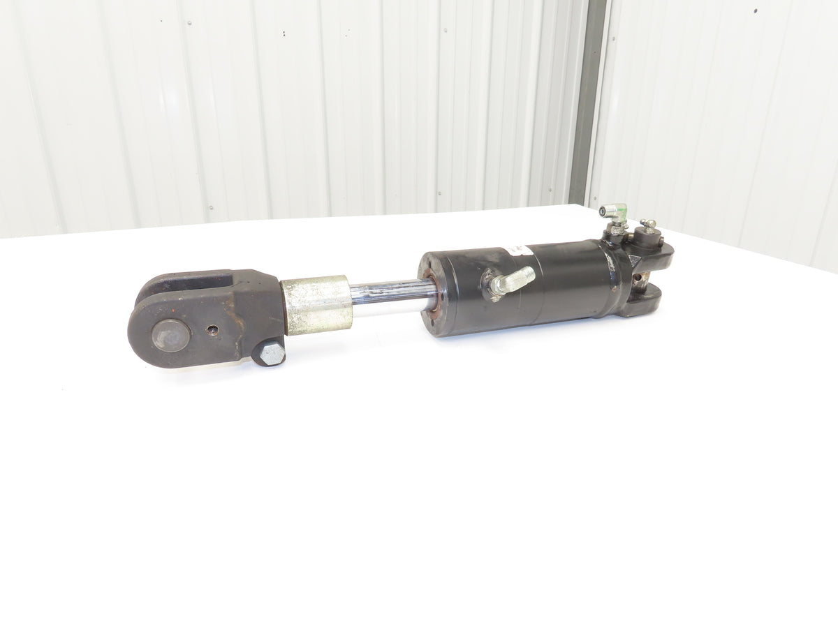Hyster 8601551 Hydraulic Forklift Tilt Cylinder Removed From E50XN-33 Forklift