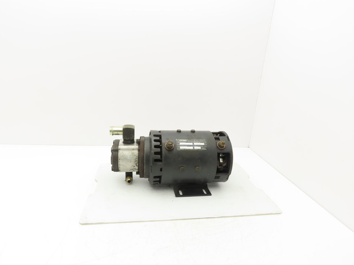Crown 020113-001 Stand On Forklift Hydraulic Pump & Motor 36VDC Off 30RCTT