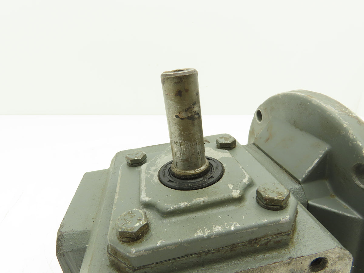 Dayton 4Z006C Worm Gearbox 10:1 Reducer 173rpm 3/4Hp 56C LH Output 5/8" Shaft